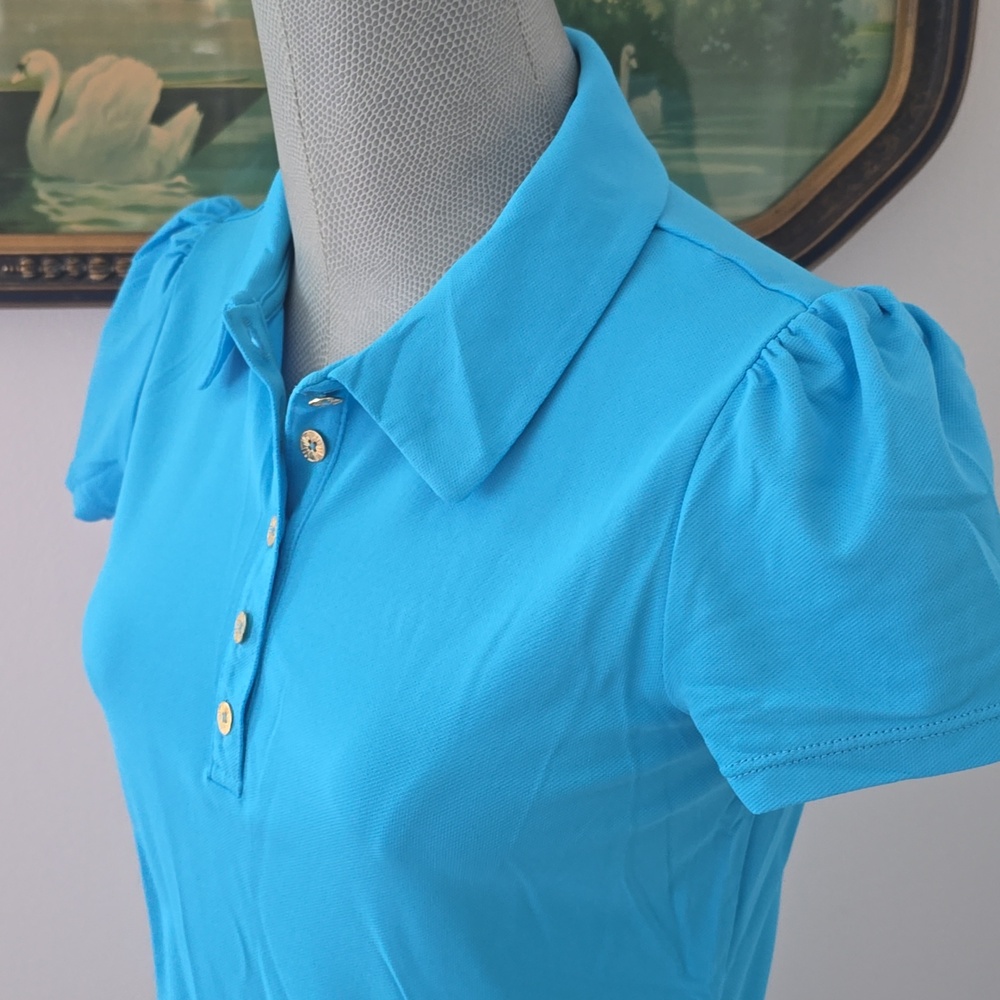 Lilly Pulitzer | Luxletic Polo Top - Picture 2 of 7